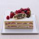 BVオリジナル バースデーケーキ　苺ショートケーキ・生チョコケーキ(スクエア)5号
